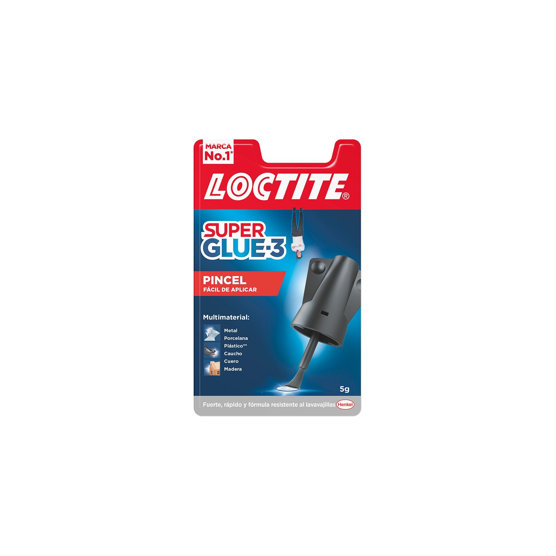 Pegamento Con Pincel Loctite Super Glue-3/ 5G