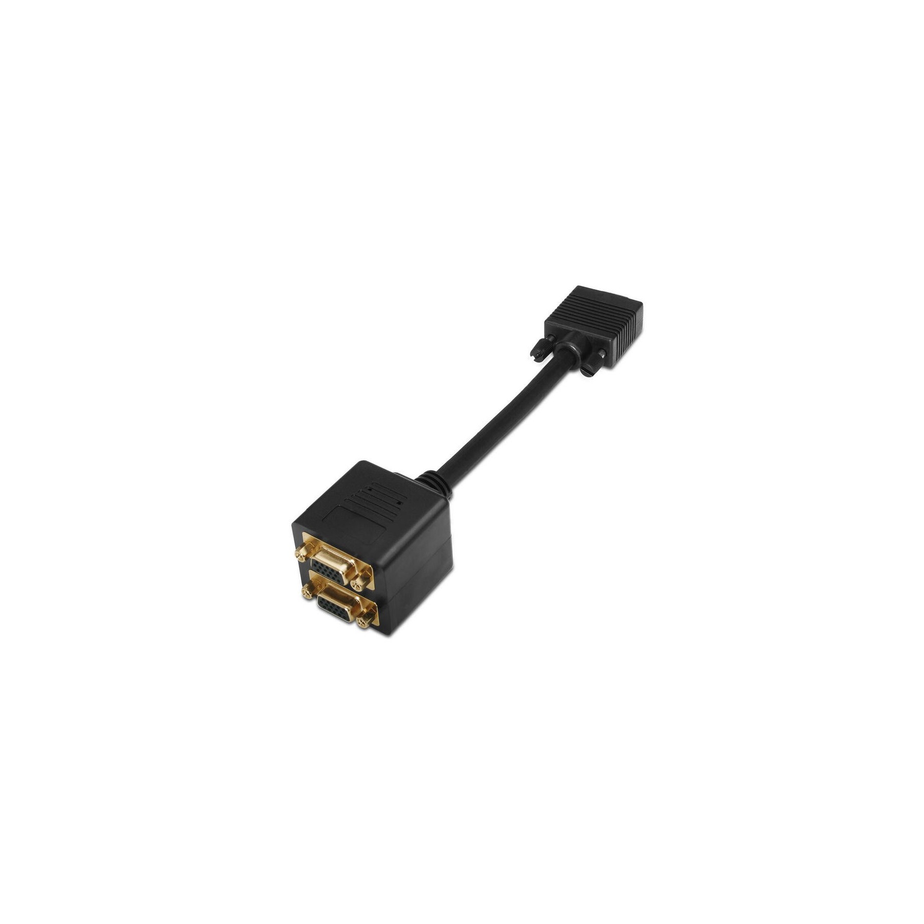 Adaptador Video 2Xsvga Hdb15 Aisens 20Cm Gold