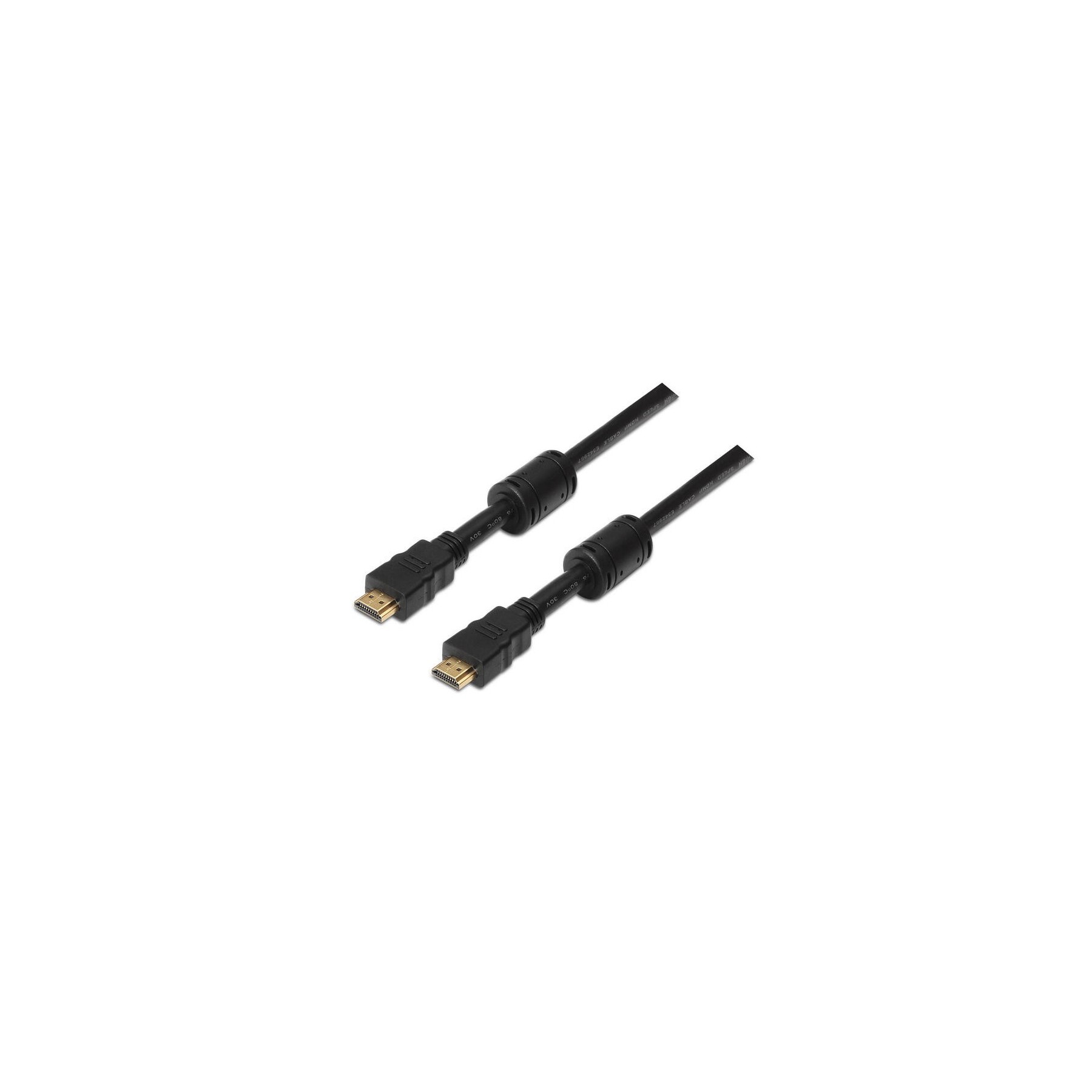 Cable Con Ferrita Hdmi M A Hdmi M 10M Negro