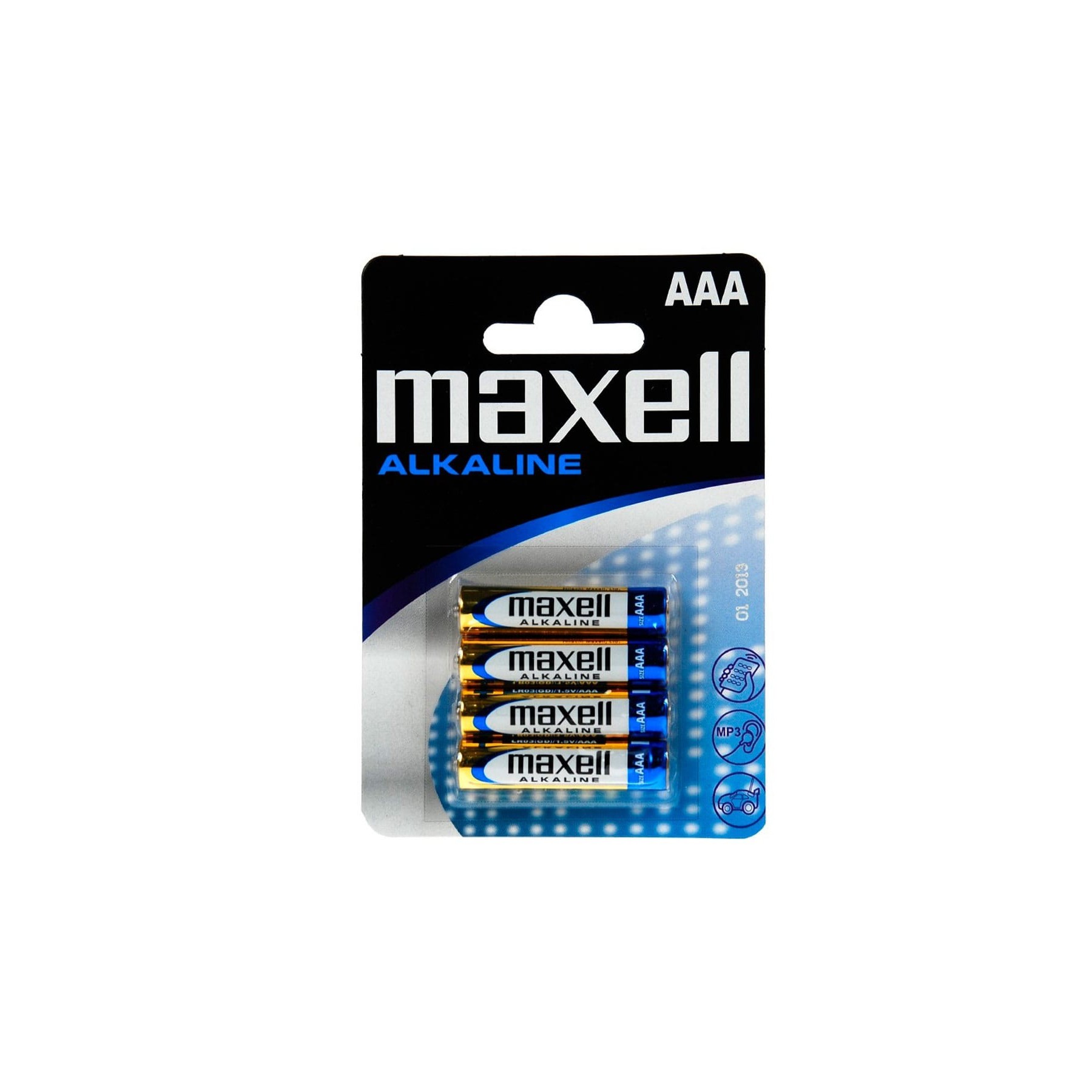 Pila Alcalina Maxell Lr03 Aaa (Pack 4)