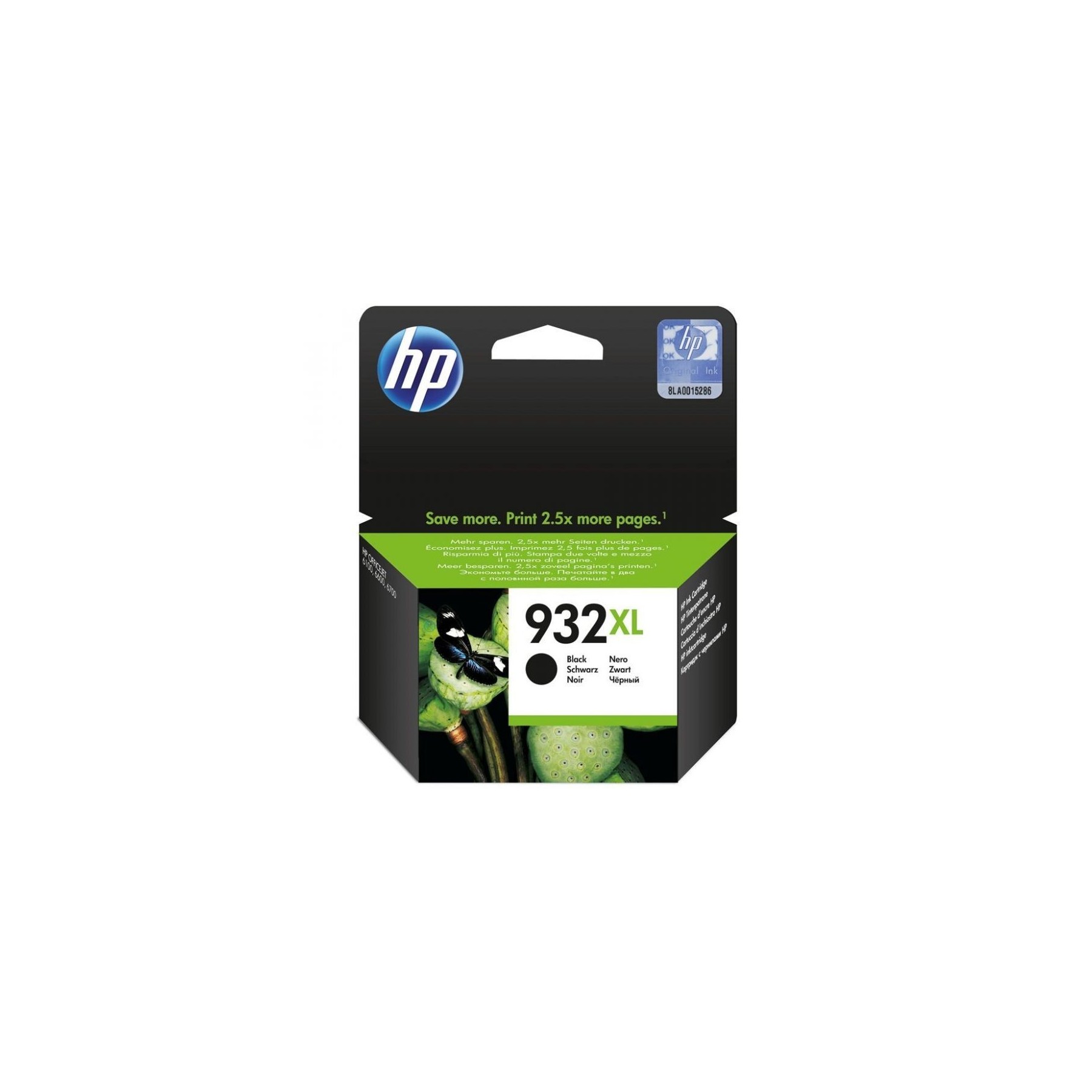 Cartucho De Tinta Original Hp Nº932 Xl Alta Capacidad/ Negro
