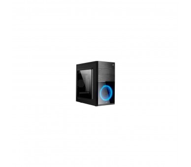 Caja Microatx Aerocool Cs-105 Ventilador Frontal Blue 1Xusb