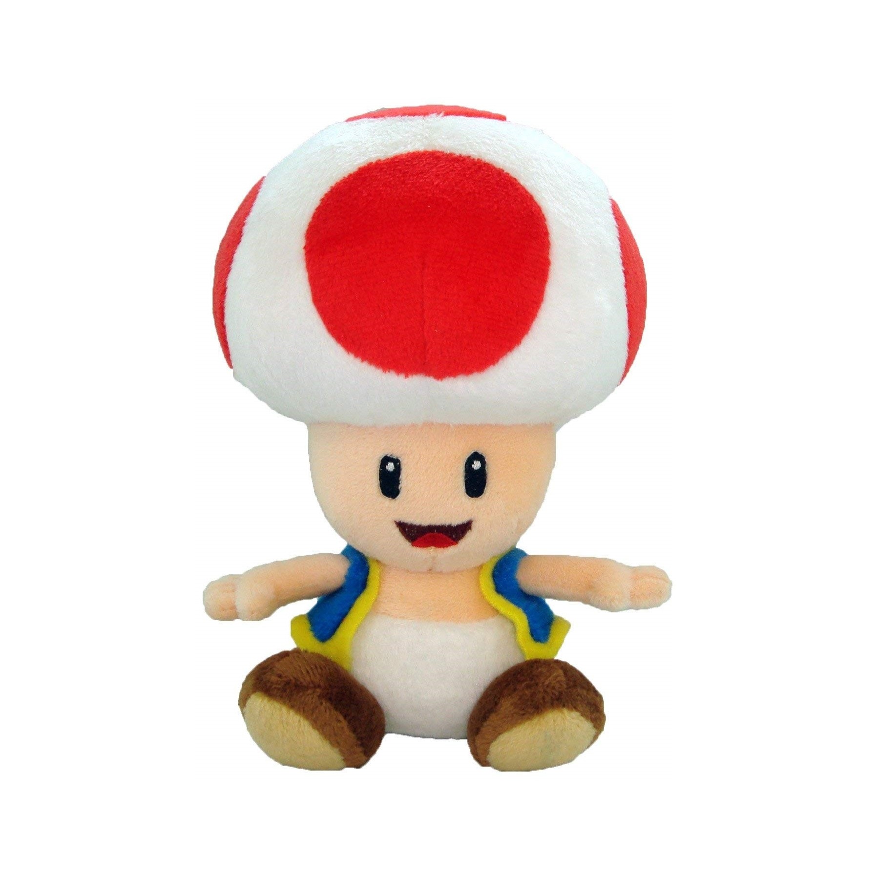 Peluche 20 Cm Super Mario - Toad Rojo