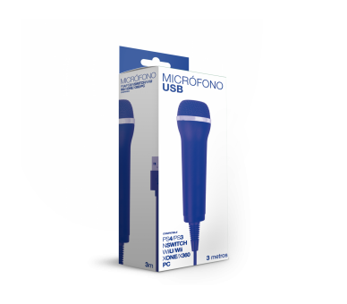Micrófono Usb Compatible Ps4/Ps3/Wii/Xbox/Pc