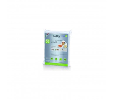 Bolsa Para Envasar Al Vacío Laica Vt3504/ 20+28Cm/ 50 Bolsas