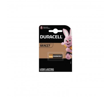 Pila A27 Duracell Mn27/ 12V/ Alcalinas