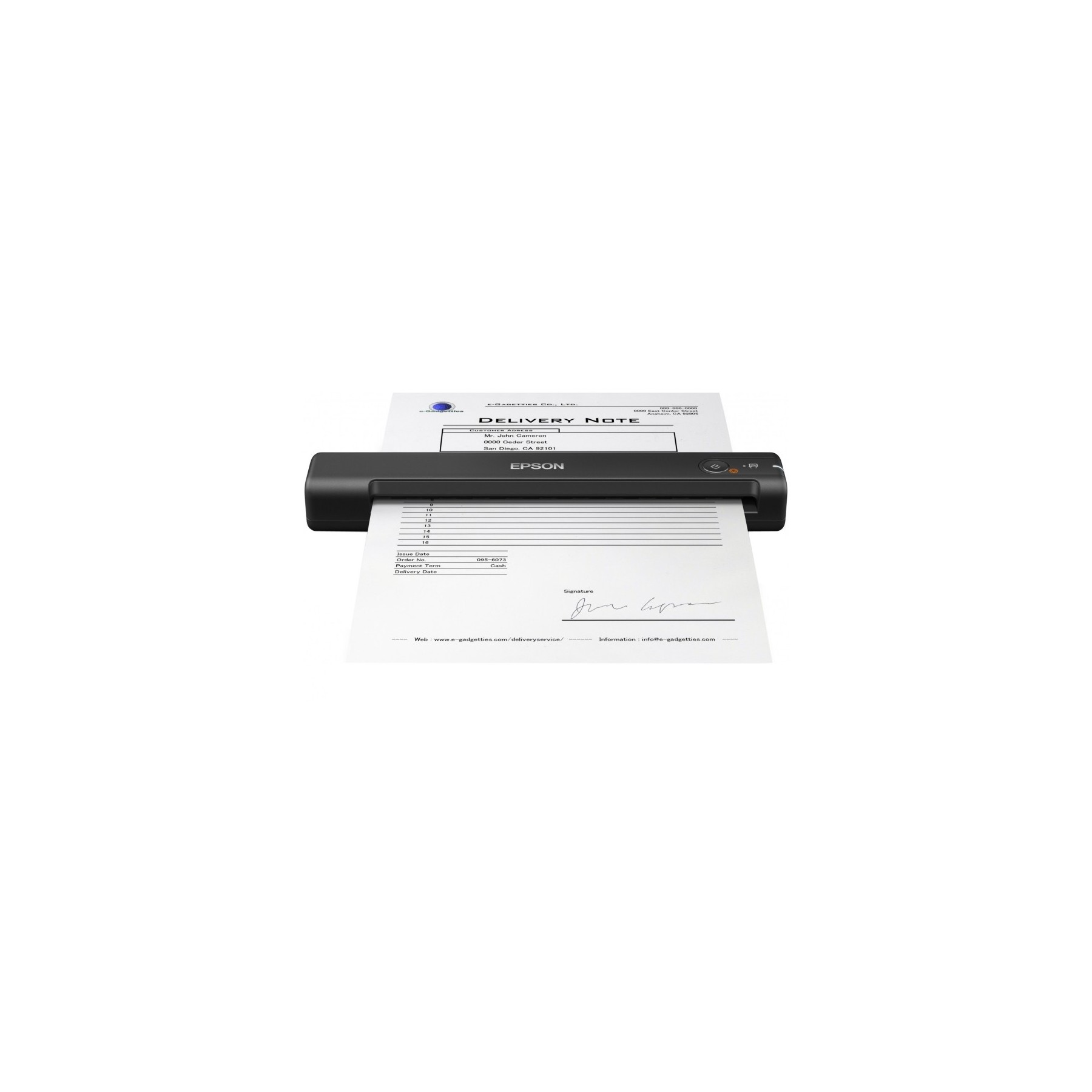 Escáner Profesional Portátil Epson Workforce Es-50
