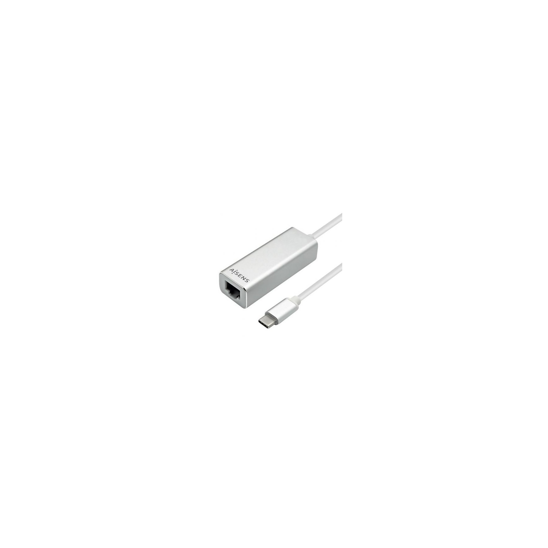 Adaptador Usb Tipo-C - Rj45 Aisens A109-0341/ 1000Mbps/ Usb