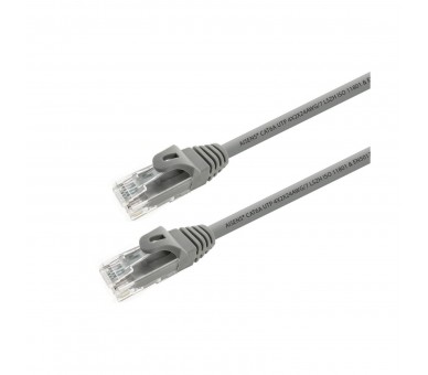 Cable De Red Rj45 Utp Aisens A145-0330 Cat.6A/ 10M/ Gris