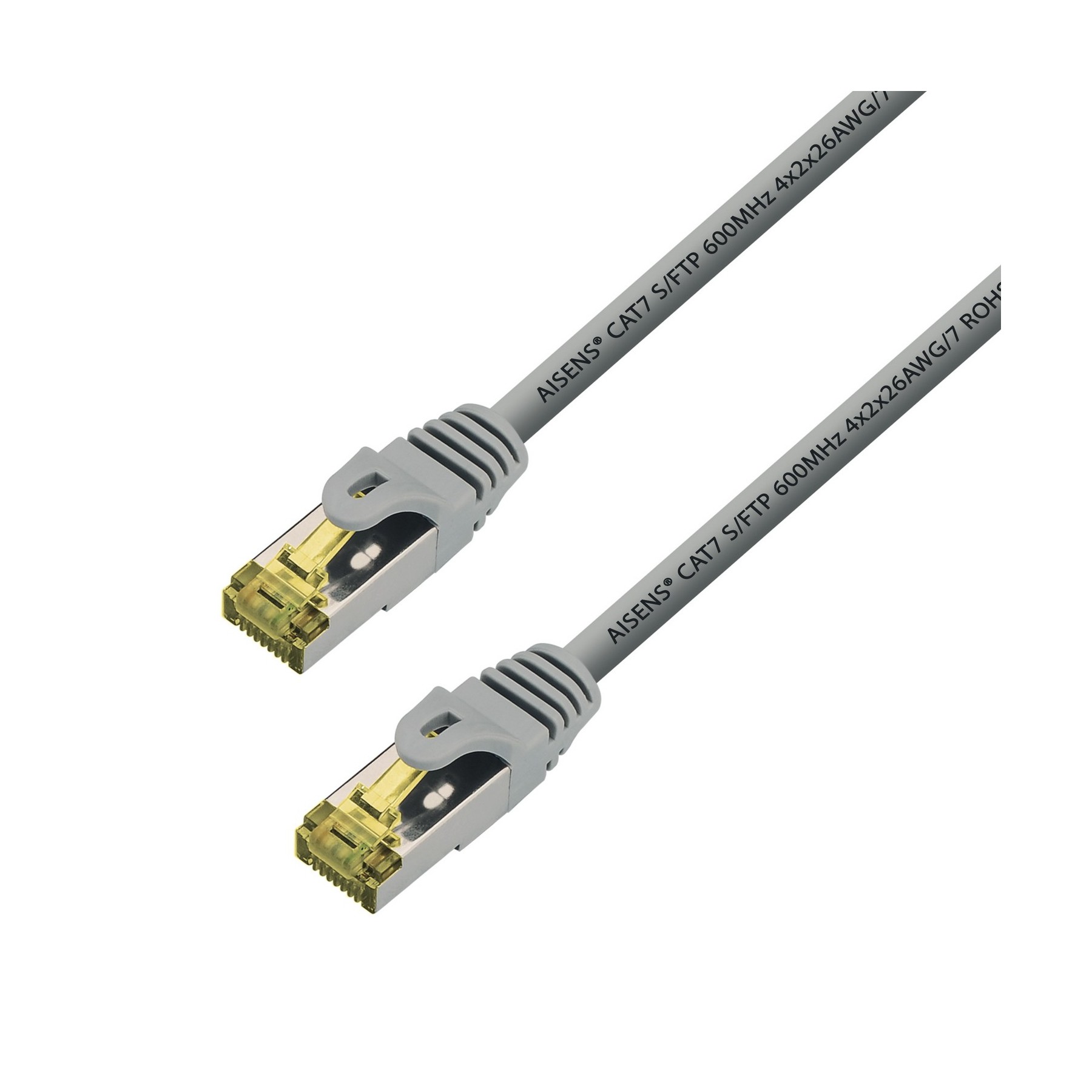 Cable De Red Rj45 S/Ftp Aisens A146-0333 Cat.7/ 50Cm/ Gris