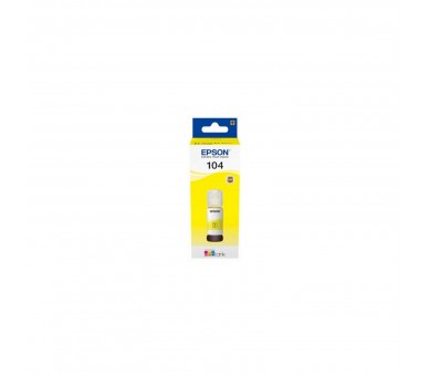 Botella De Tinta Original Epson Nº104/ Amarillo
