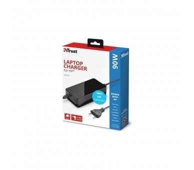 Cargador Trust Maxo Para Portátil Hp 90W 4 Conectores