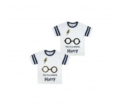 Camiseta Manga Corta Premium Harry Potter 5 Años
