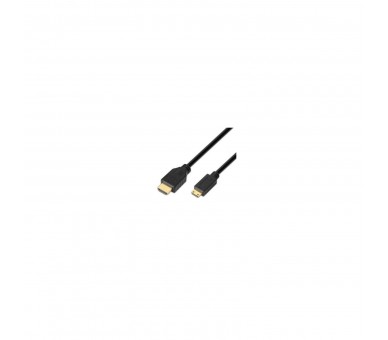 Cable Hdmi Aisens A119-0114/ Hdmi Macho - Mini Hdmi Macho/ 1