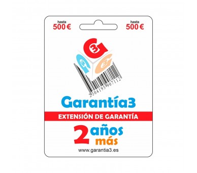 Tarjeta Extensión De Garantía 3 Años Más  Para Productos Has