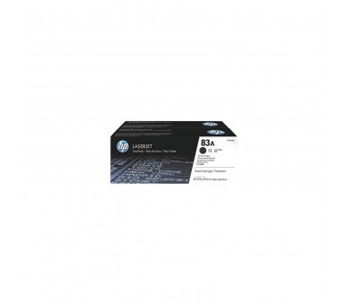 Toner Orig Hp Laserjet 83A Negro Pack-2 Cf283Ad