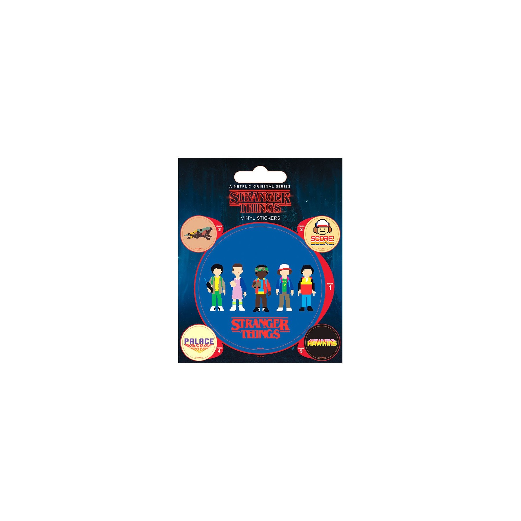 Set Vinilos Pegatinas Stranger Things