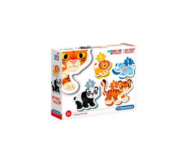 Puzzle My First Puzzle Wild Animals 3-6-9-12Pzs