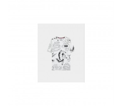 Camiseta House Crests Harry Potter Talla L