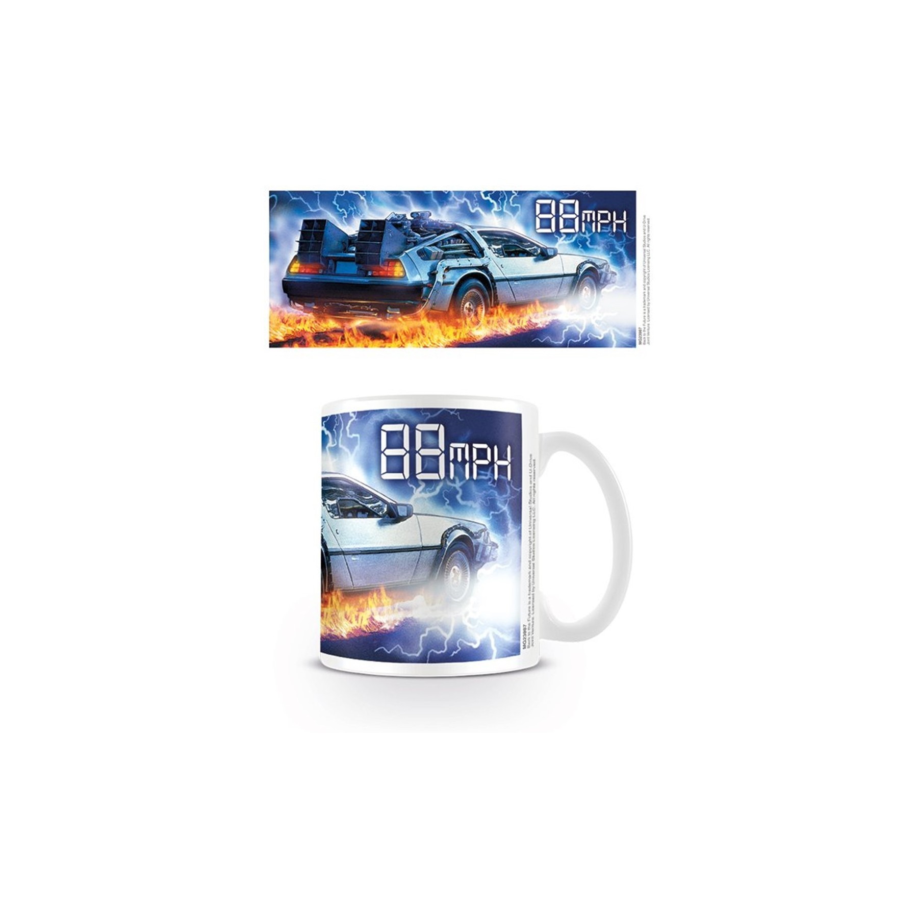 Taza Pyramid Regreso Al Futuro Delorean