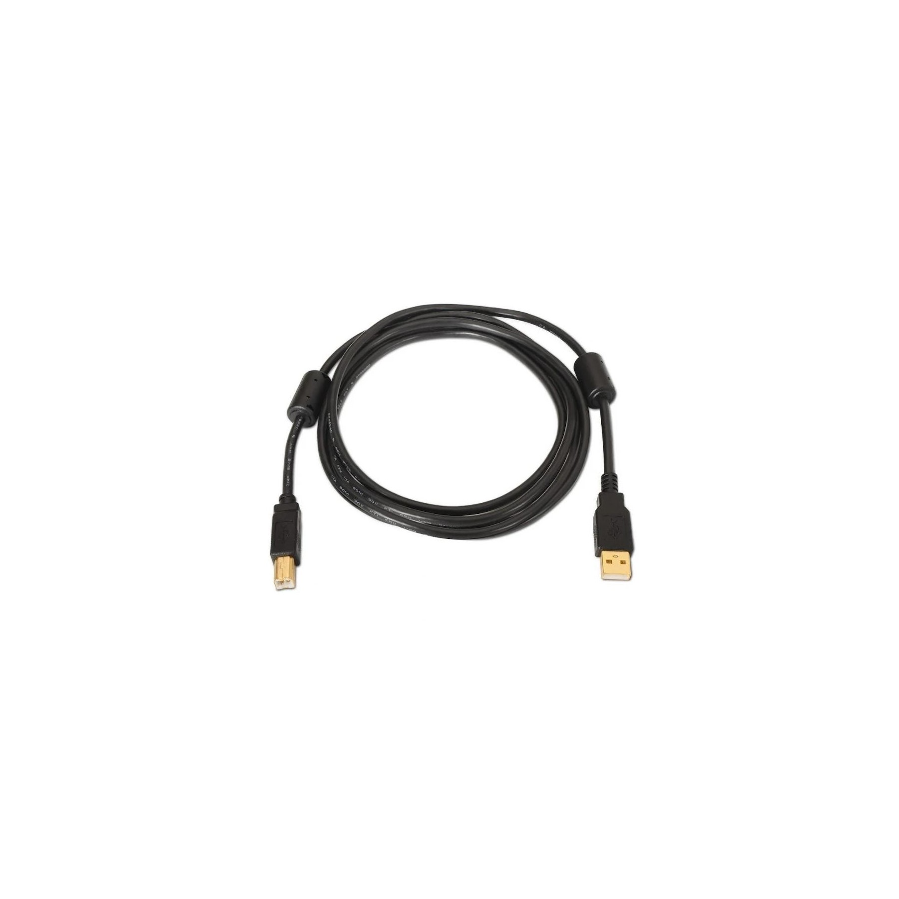 Cable Usb 2.0 Impresora Aisens A101-0009/ Usb Macho - Usb Ma