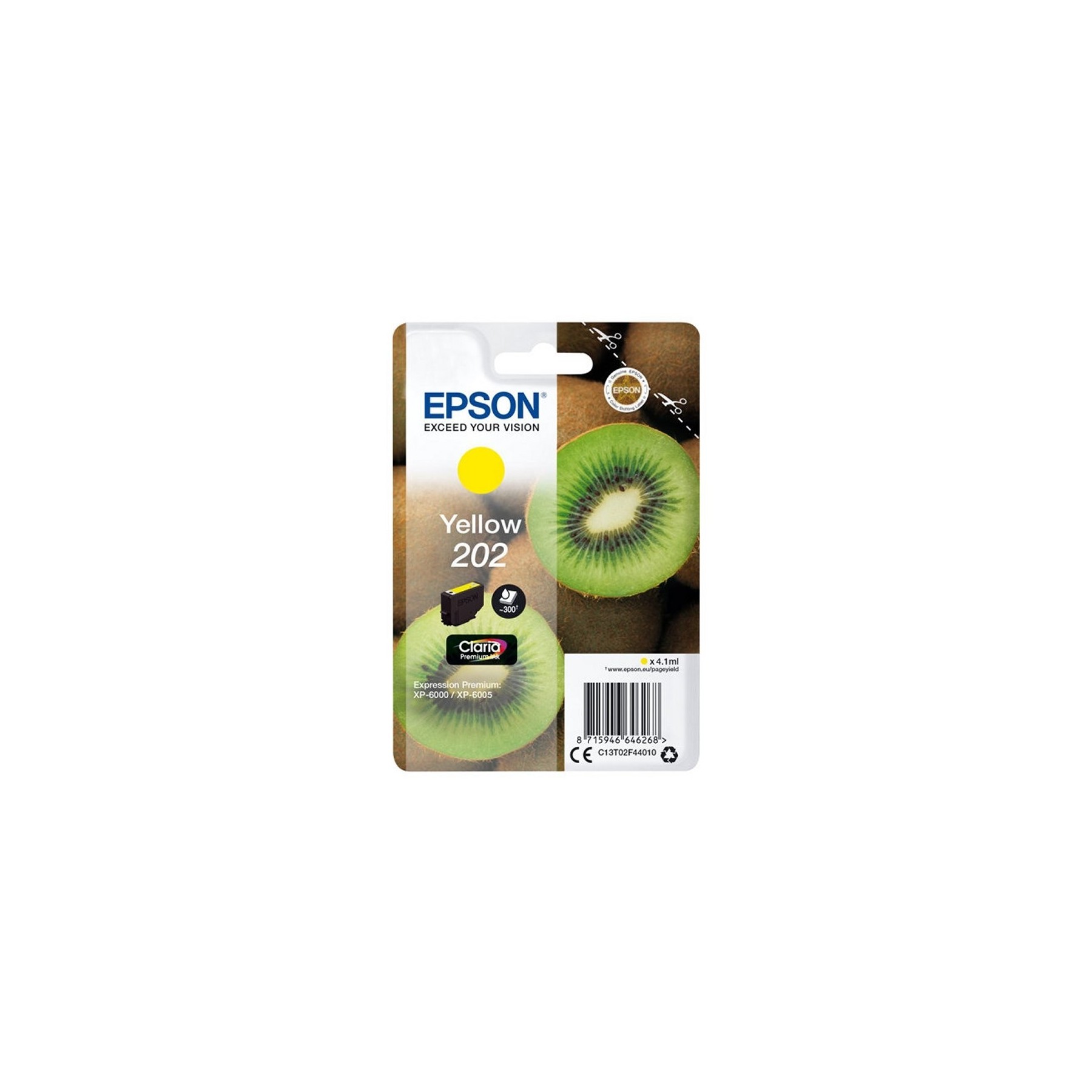 Cartucho Tinta Epson C13T02F44010 Singlepack Amarillo