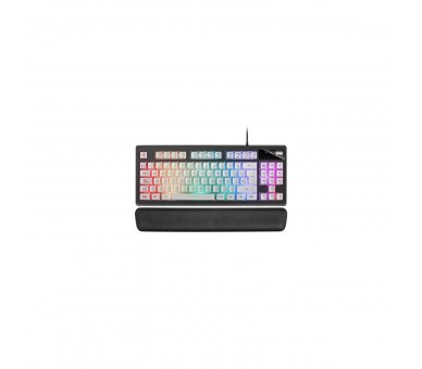 Teclado Gaming Mars Gaming Mkaxwes/ Blanco