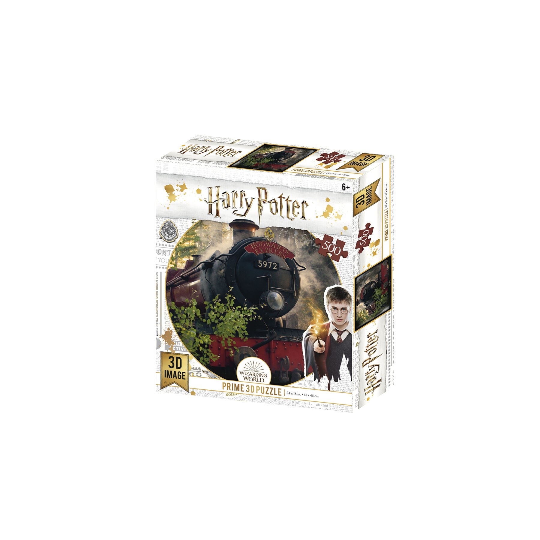 Puzzle Lenticular Harry Potter Howgarts Express 500 Piezas