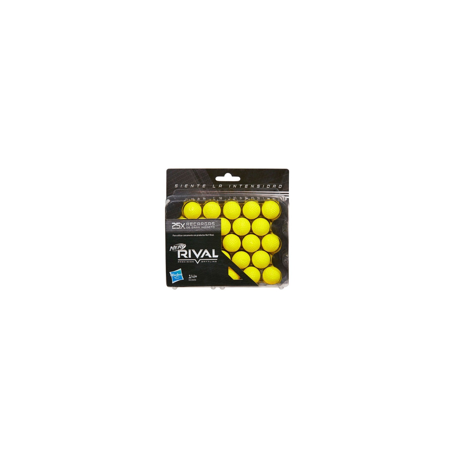 Blister 25 Recargas Rival Nerf