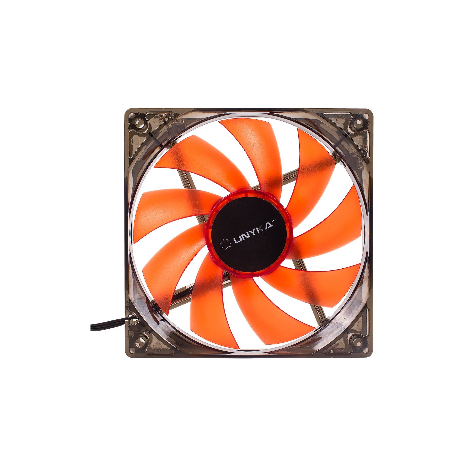 Ventilador 120 Mm Led Rojo