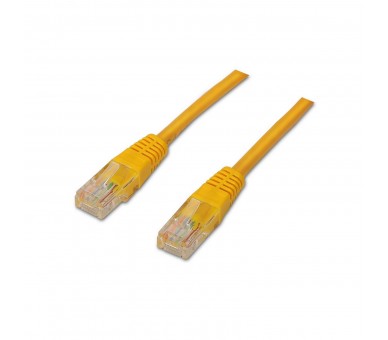 Cable De Red Rj45 Utp Aisens A135-0256 Cat.6/ 3M/ Amarillo