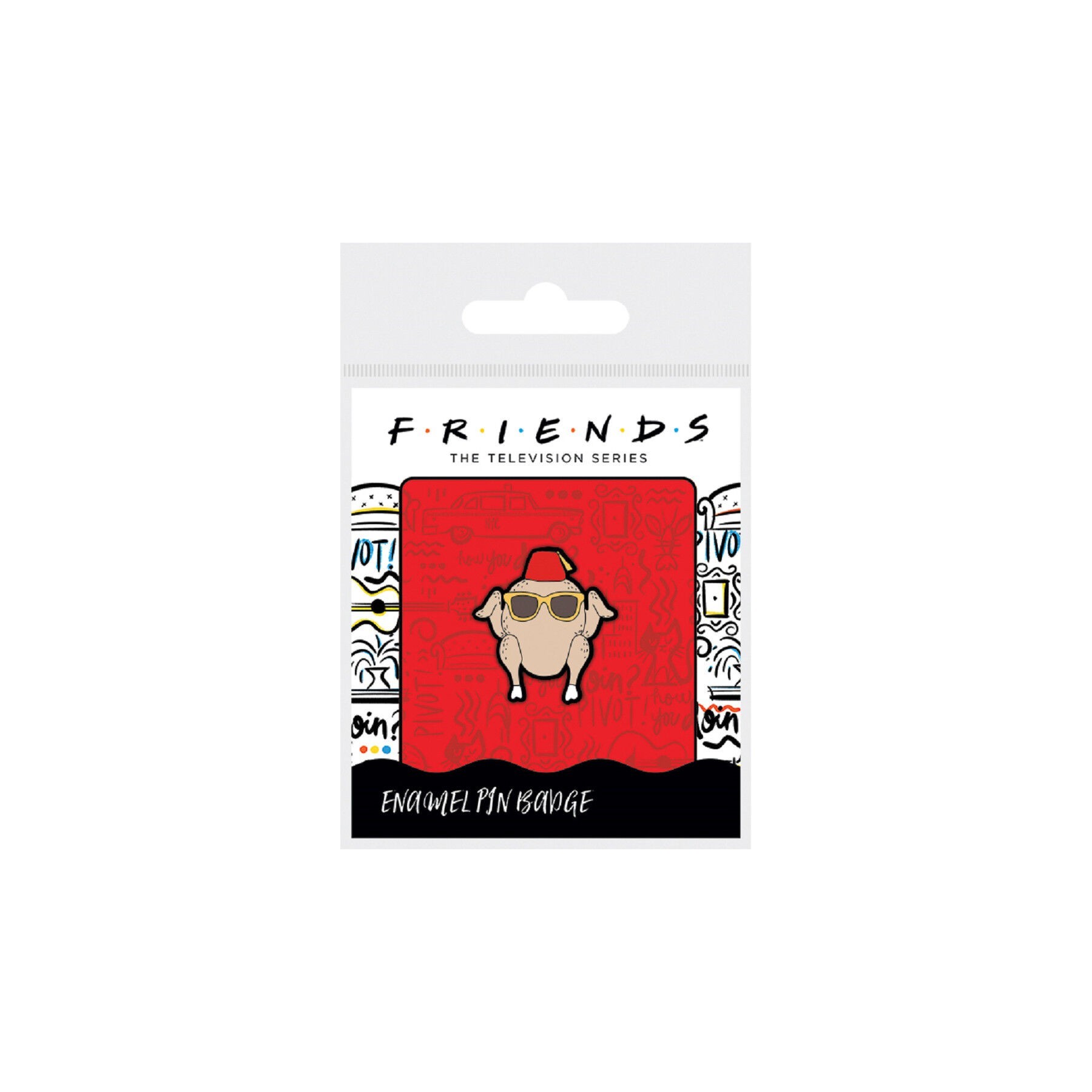 Pin Esmaltado Friends (Pavo)