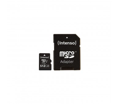 Tarjeta Memoria Micro Sd Intenso 512Gb