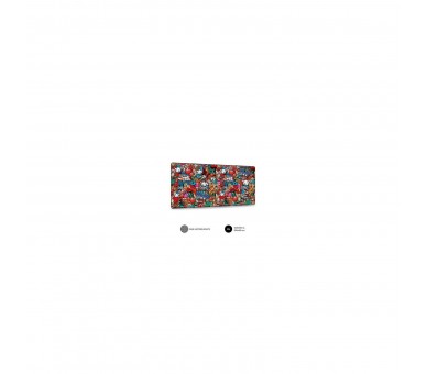 Alfombrilla Subblim 01Puw02 Graffiti Xl/ 900 X 400 X 3 Mm