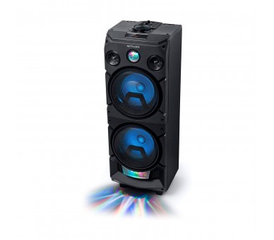 Altavoz Para Fiestas Muse M-1935 Dj Negro 400W Con Bluetoot
