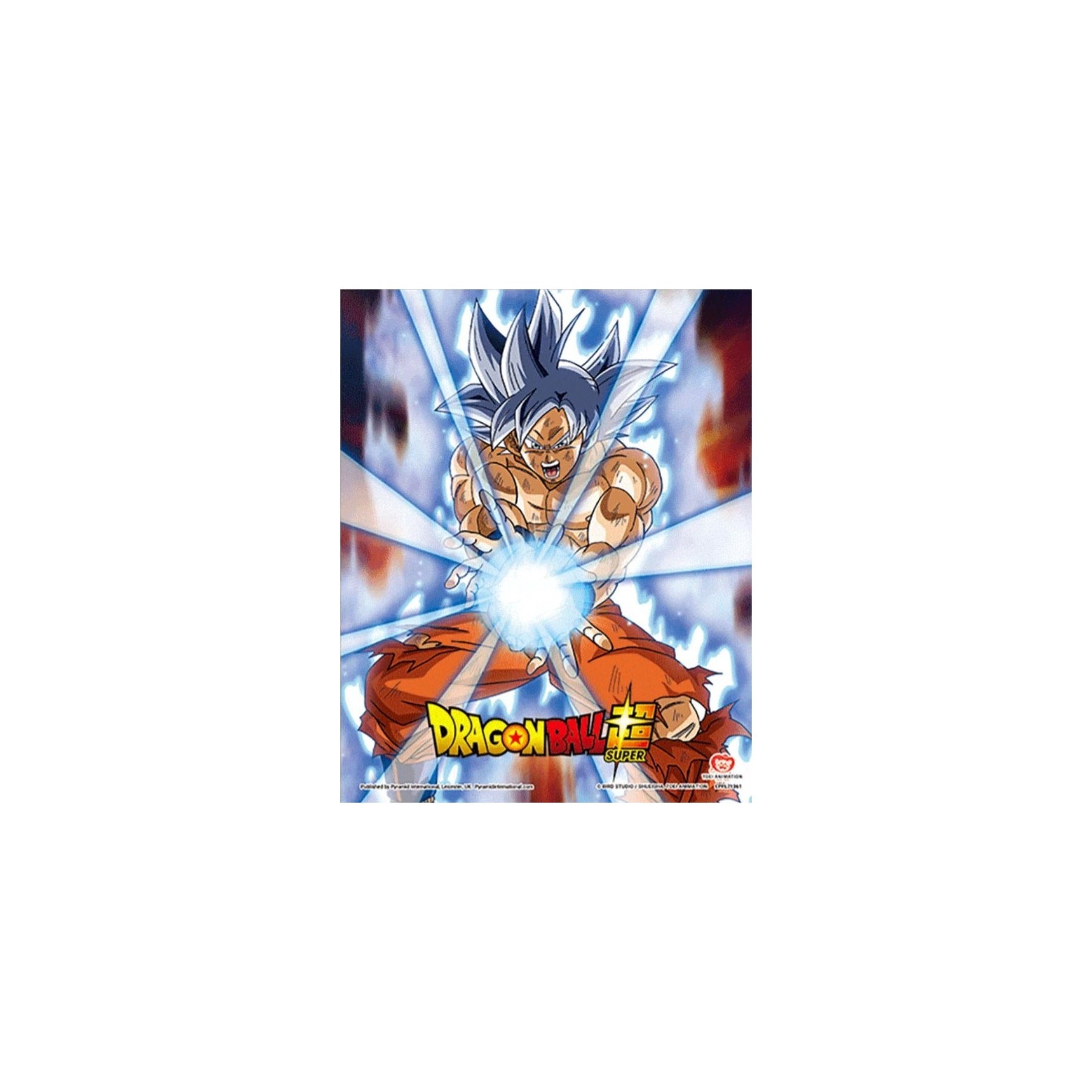 Cuadro 3D Ultra Instinct Kamehameha Dragon Ball Super