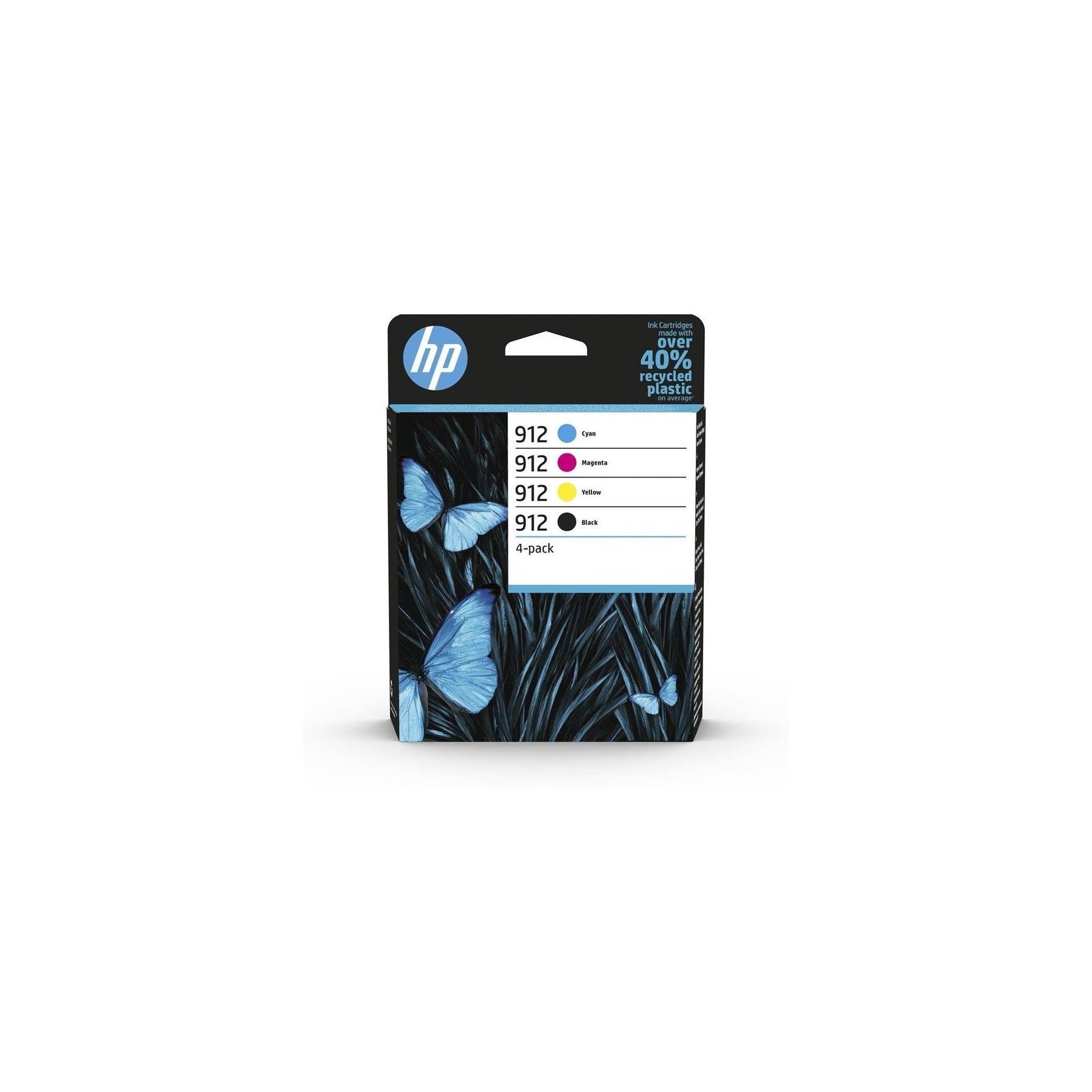 Cartucho De Tinta Original Hp Nº912 Multipack/ Negro/ Magent