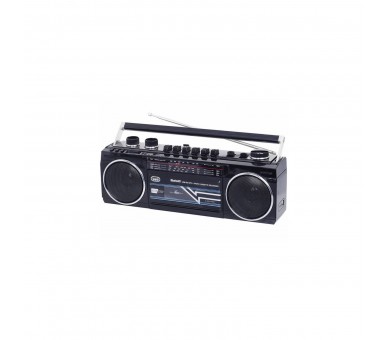 Radio Casette Ret Bt Trevi Rr 501 Bt Negro