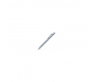 Faber Castell Portaminas Grip 2011 0,7Mm Plateado -5Ud-