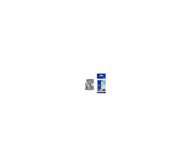 Brother Cinta Rotuladora Laminada Transparente Sobre Negro D