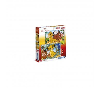 Puzzle El Rey Leon Disney 2X60Pzs