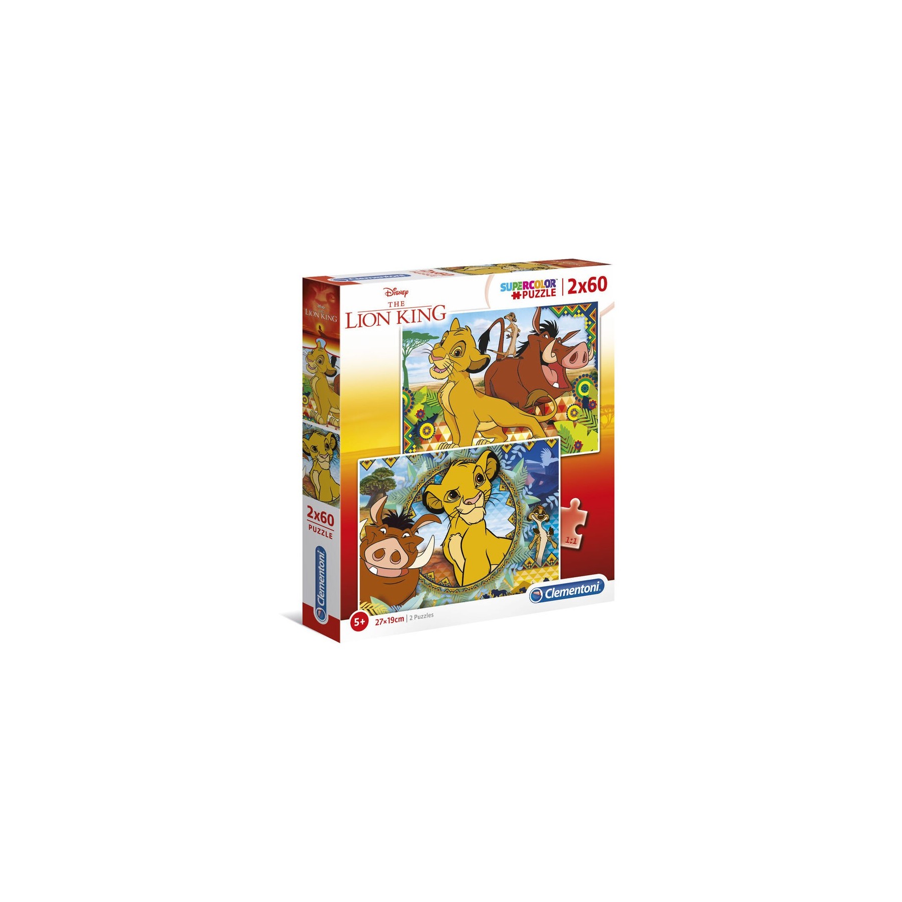 Puzzle El Rey Leon Disney 2X60Pzs