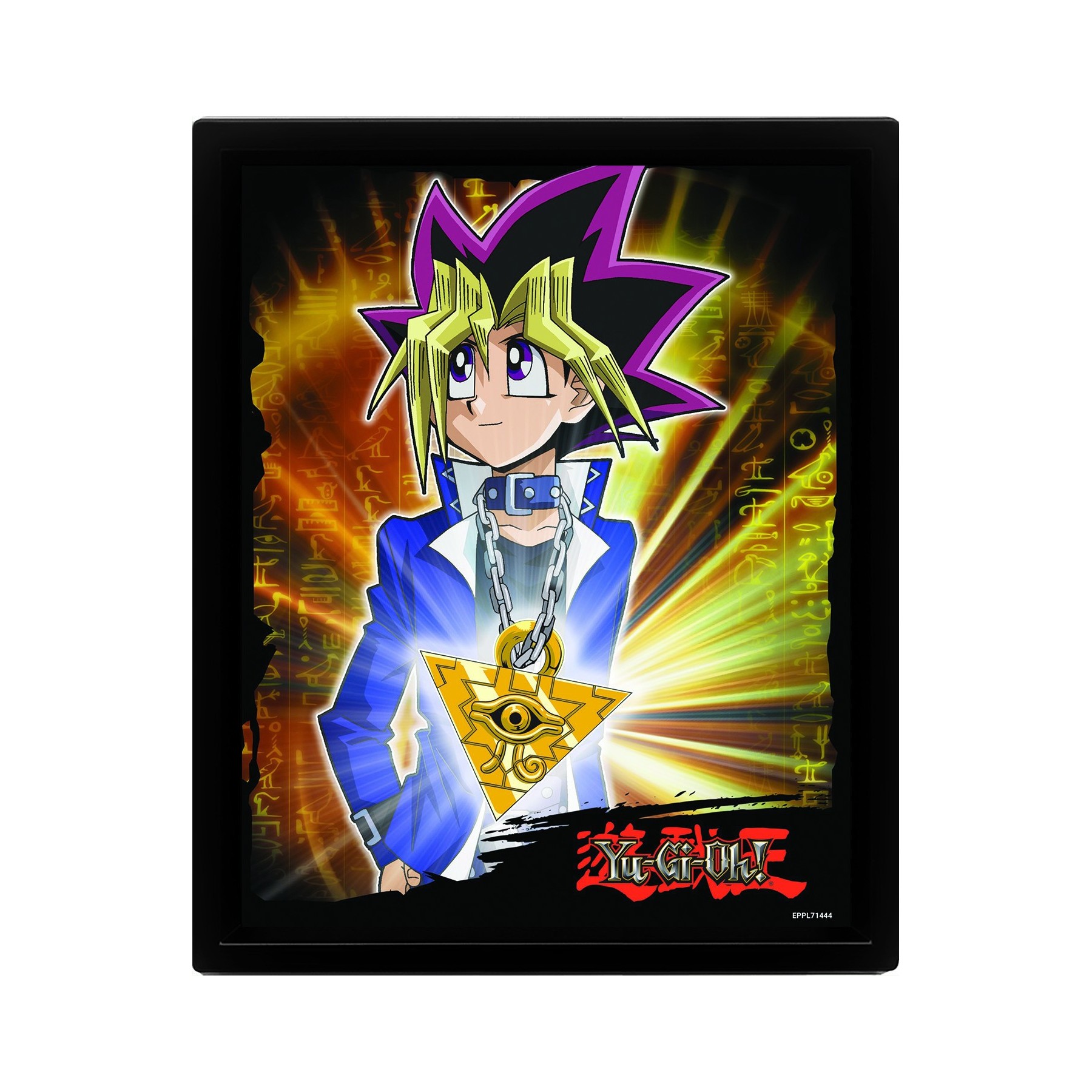 Poster 3D Yu-Gi-Oh! Millennium Puzzle