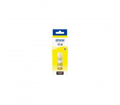 Epson Botella Tinta Ecotank 114 Amarillo 70Ml