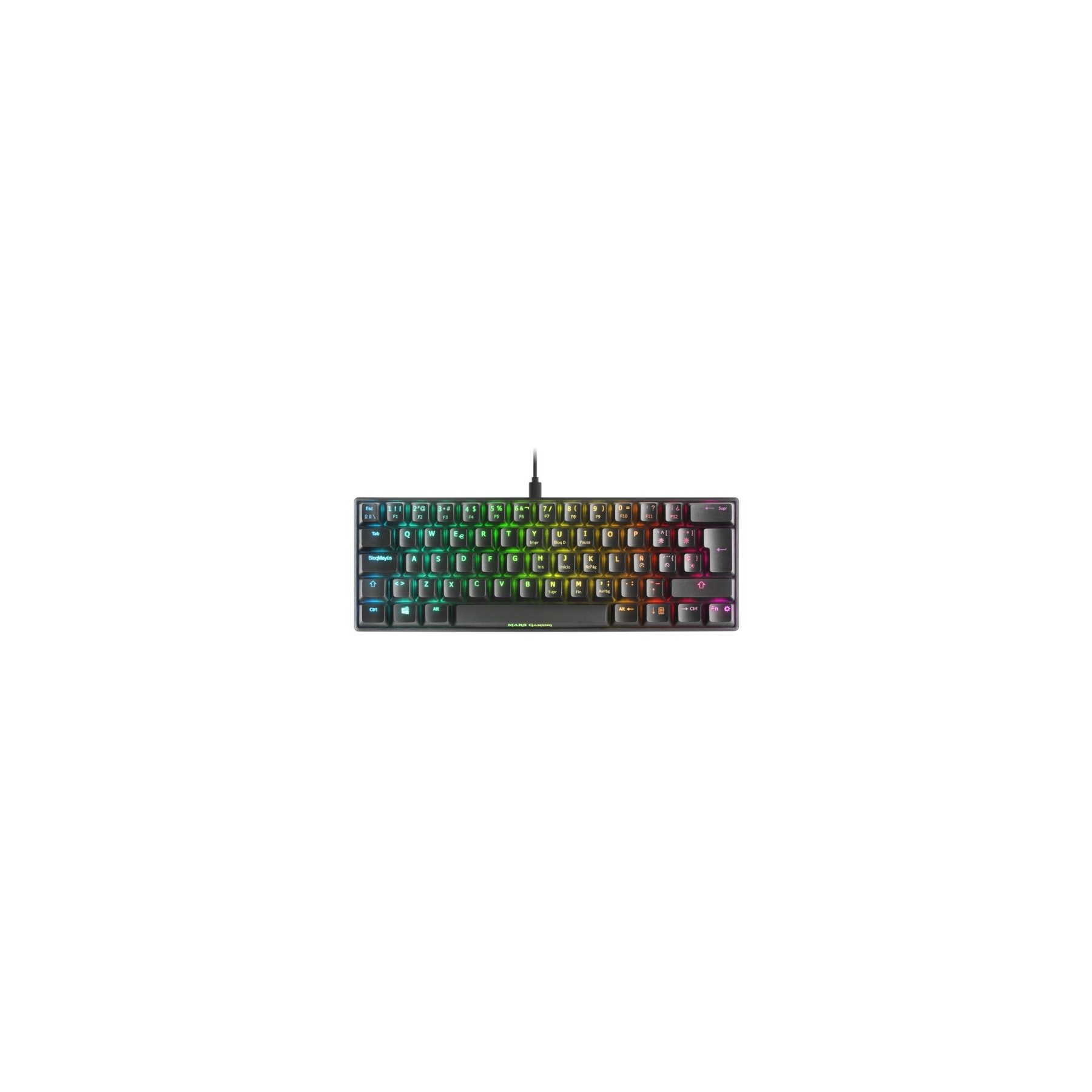 Teclado Gaming Mecánico Mars Gaming Mkminibes