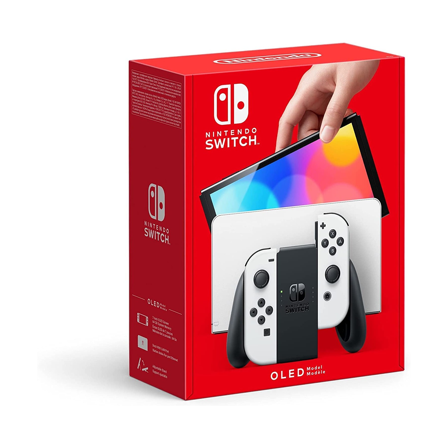 Consola Nintendo Switch (Versión Oled) Blanca