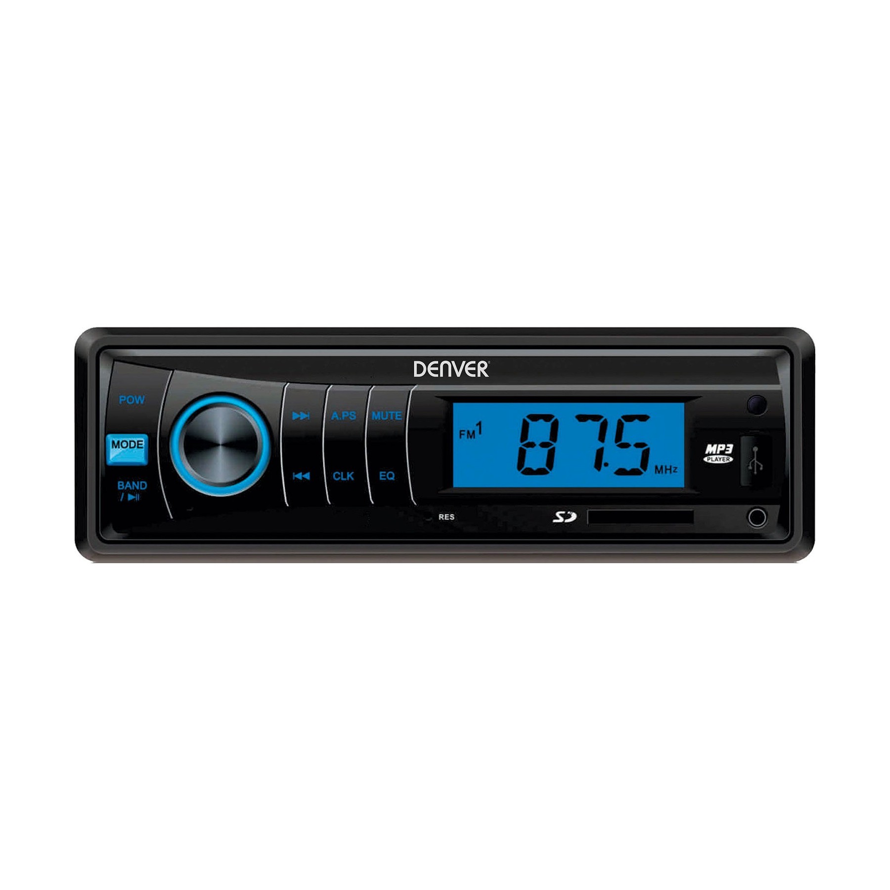 Radio Coche Denver Cau-444 Bluetooth