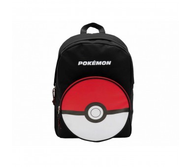 Mochila Juvenil Pokemon Pokeball Adaptable A Trolley