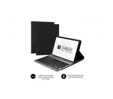 Subblim Keytab Pro Bluetooth Funda Tablet Con Teclado Lenovo