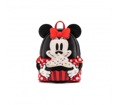 Mochila Cupcake Minnie Mouse Disney Loungefly 26Cm